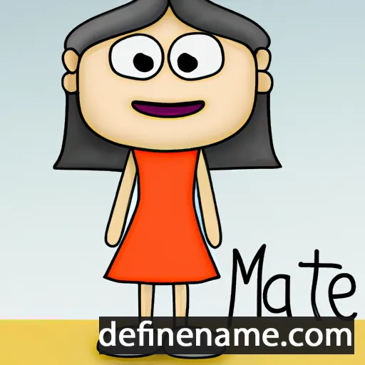 Maite cartoon