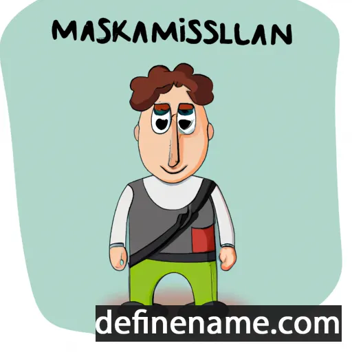 Maksimilian cartoon