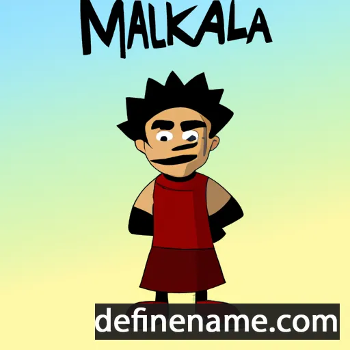 Malakai cartoon