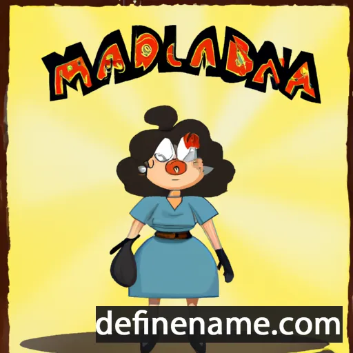 Malandra cartoon