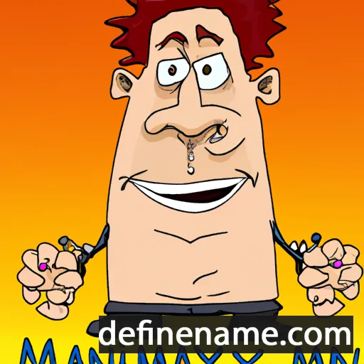 cartoon of the name Mannix