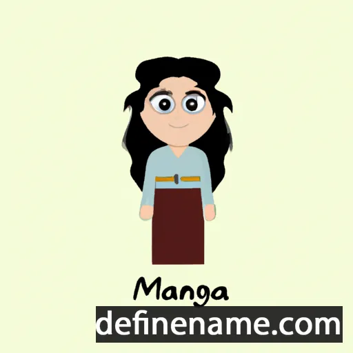 Manoja cartoon