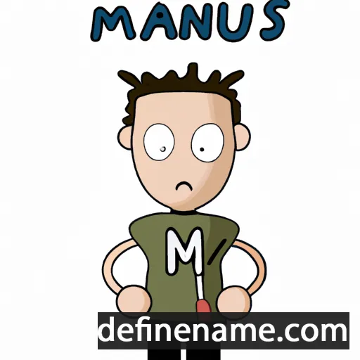 Manus cartoon