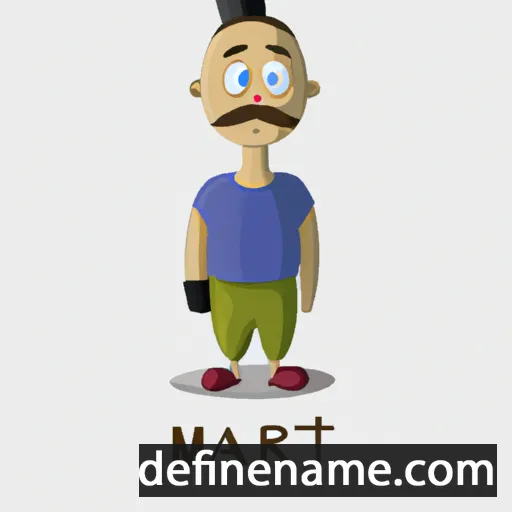 cartoon of the name Marat