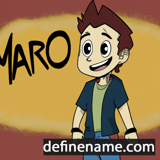 Marco cartoon