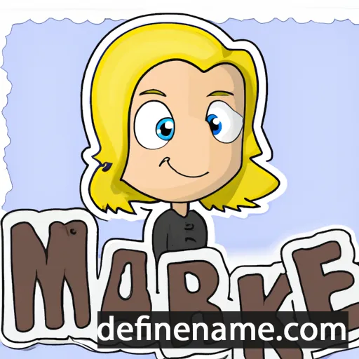 Mareike cartoon