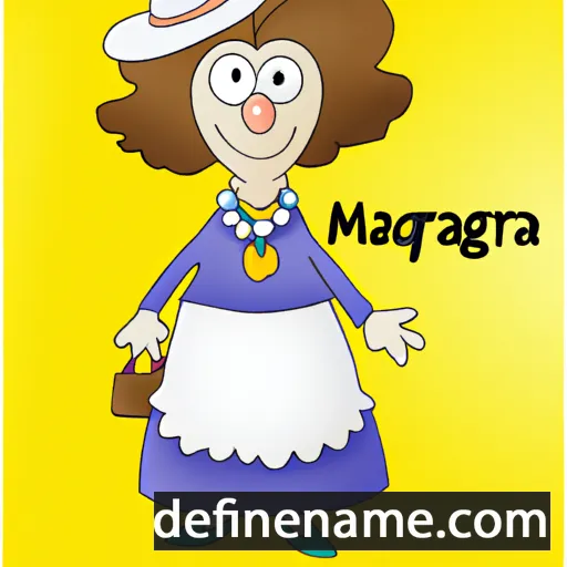 Margaretta cartoon