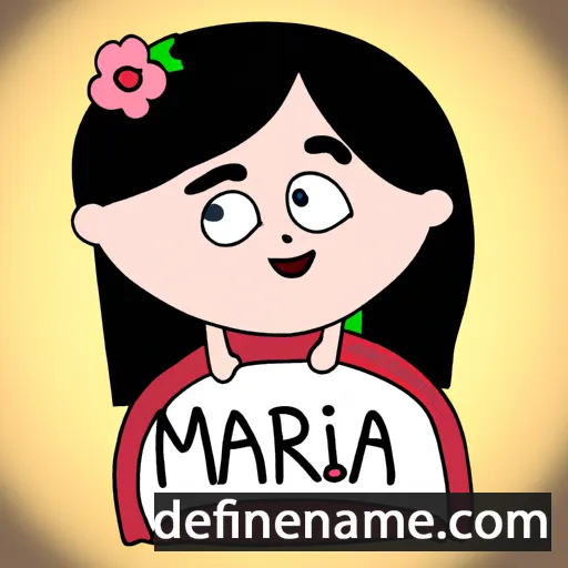 María cartoon