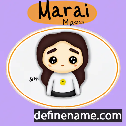 Mariami cartoon