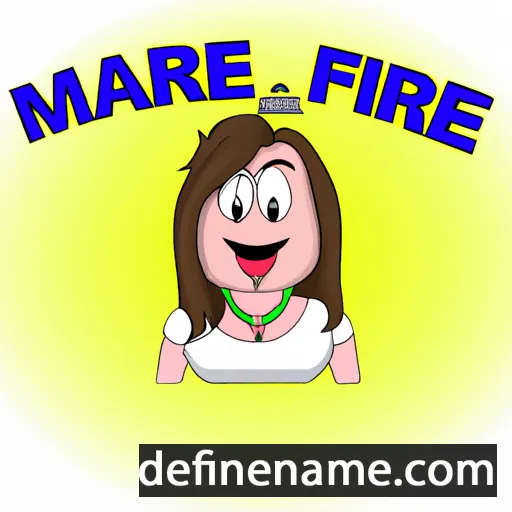 Marie-France cartoon