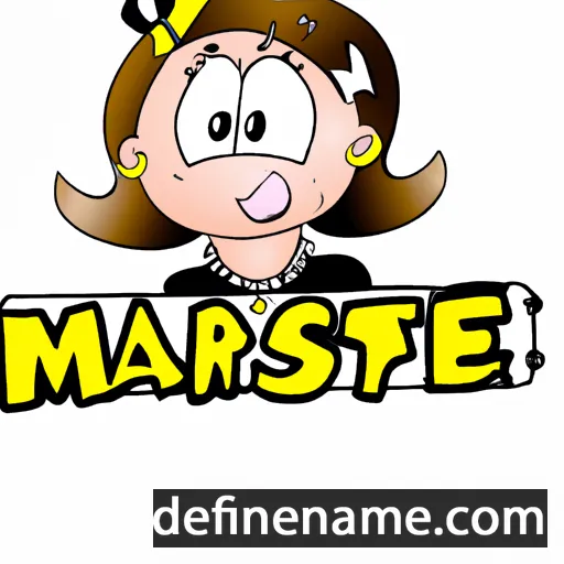 Marie-José cartoon