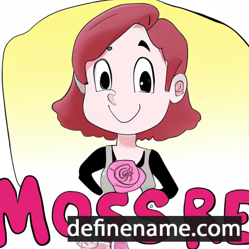 cartoon of the name Marie-Rose