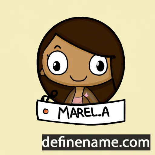 Mariella cartoon