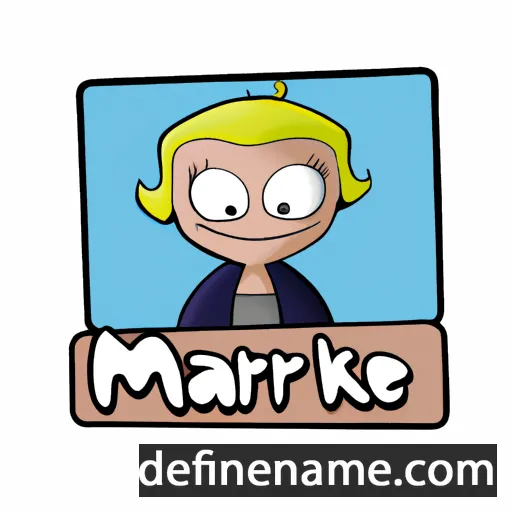 Marijke cartoon