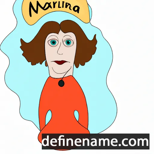 Marinka cartoon