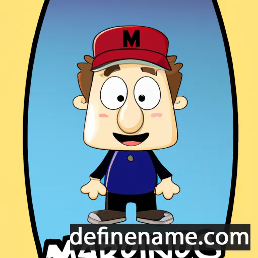 cartoon of the name Marinos