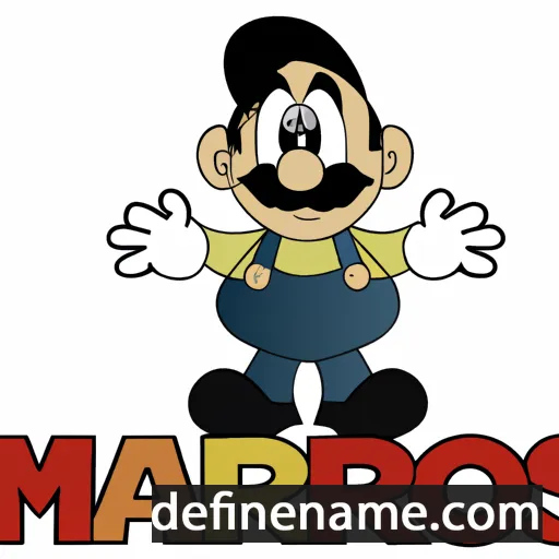 Marios cartoon