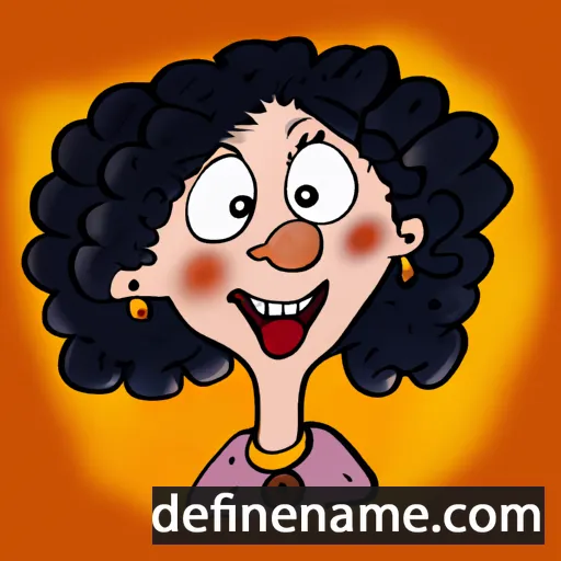 cartoon of the name Marju