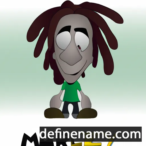 cartoon of the name Marley