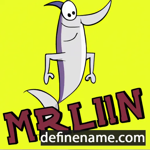 cartoon of the name Marlin