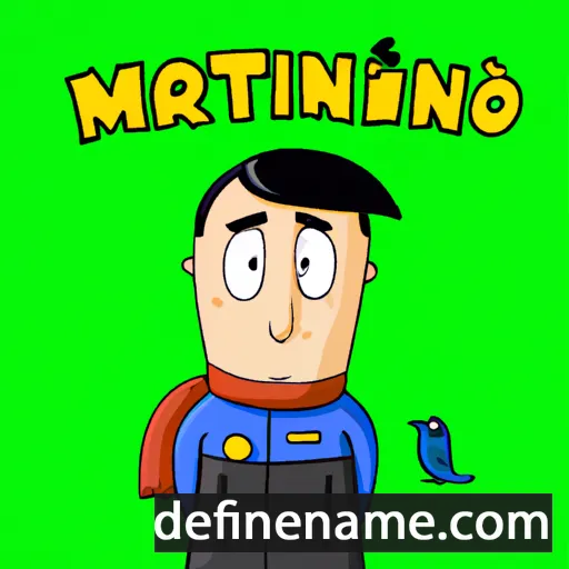 Martino cartoon