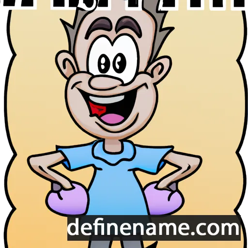 cartoon of the name Marty