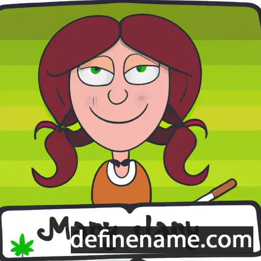 Mary Jane cartoon