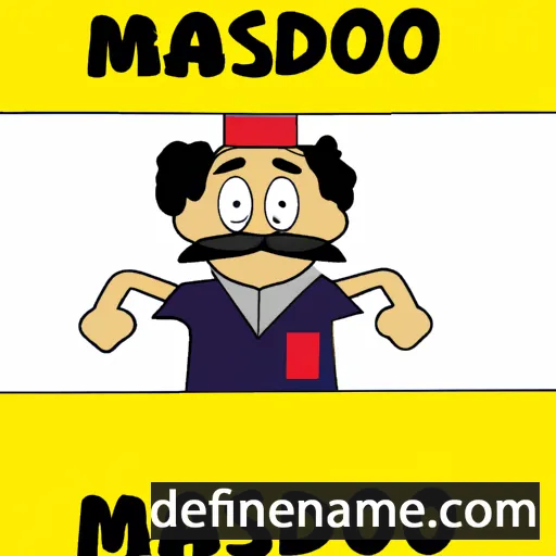 Masoud cartoon