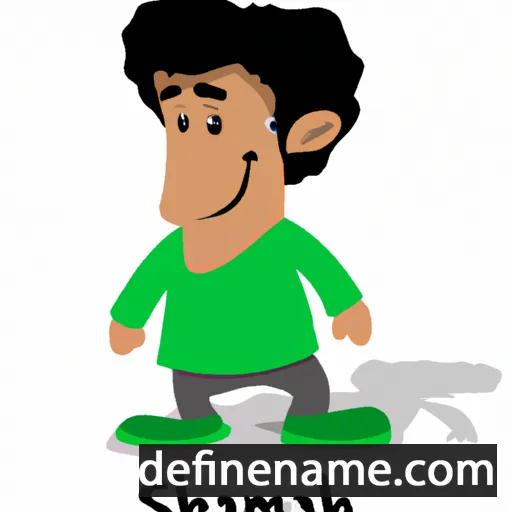 cartoon of the name Shamal