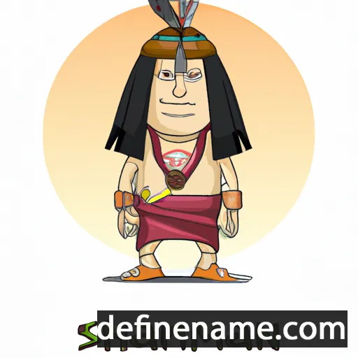 cartoon of the name Shaman