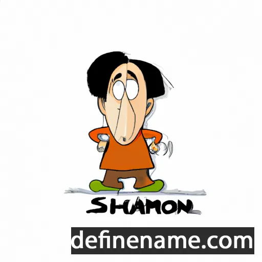 Shamron cartoon