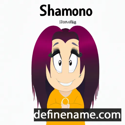 cartoon of the name Shamsiro'y