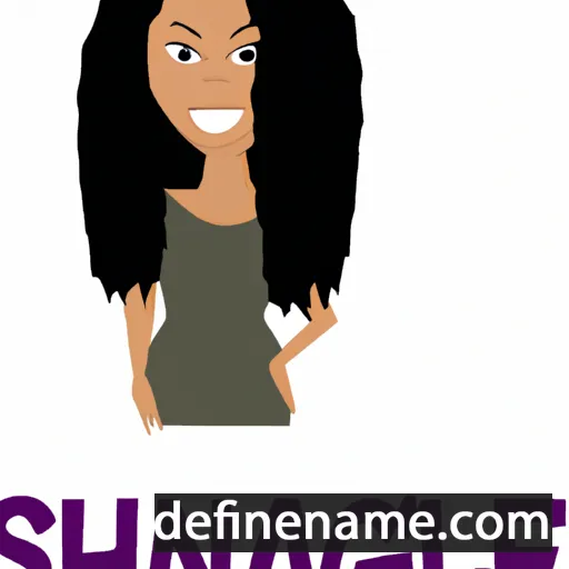 cartoon of the name Shangela