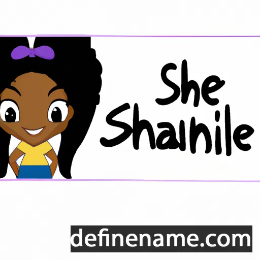 Shaniece cartoon