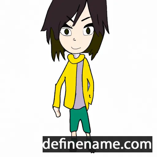 cartoon of the name Shanne