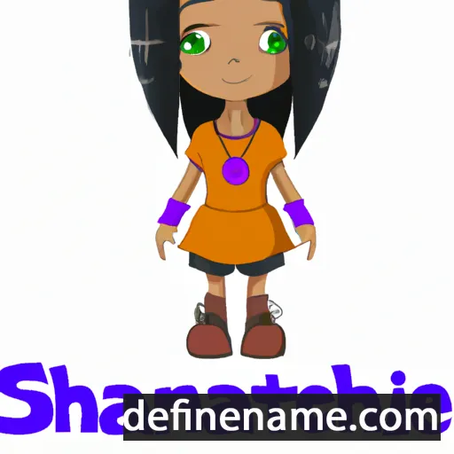 Shantaine cartoon