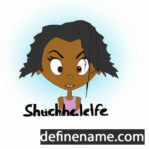 cartoon of the name Shaquelle