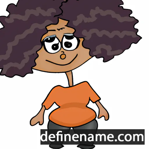 cartoon of the name Shara