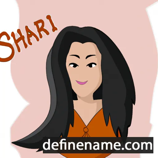 cartoon of the name Sharai