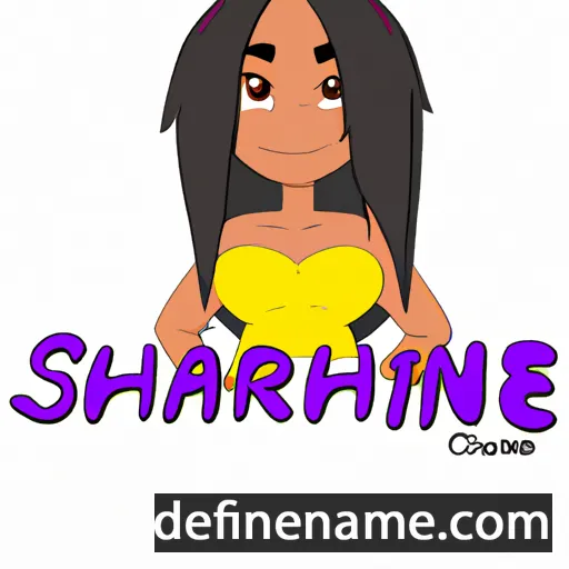 Sharaine cartoon