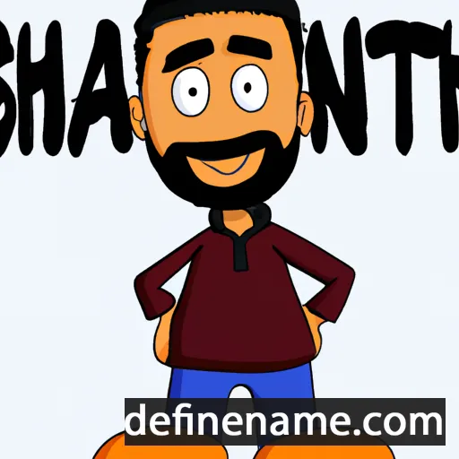 cartoon of the name Sharanjit