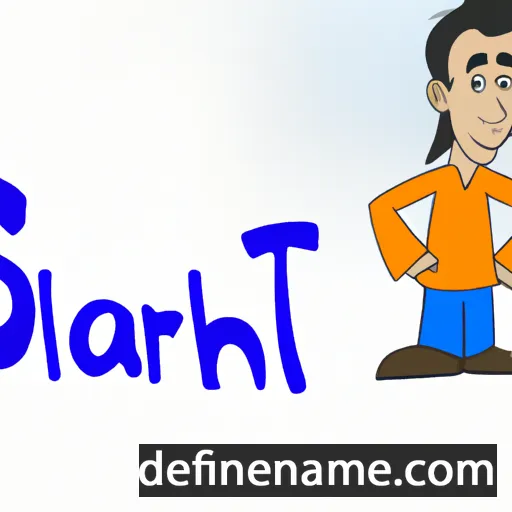 cartoon of the name Sharat