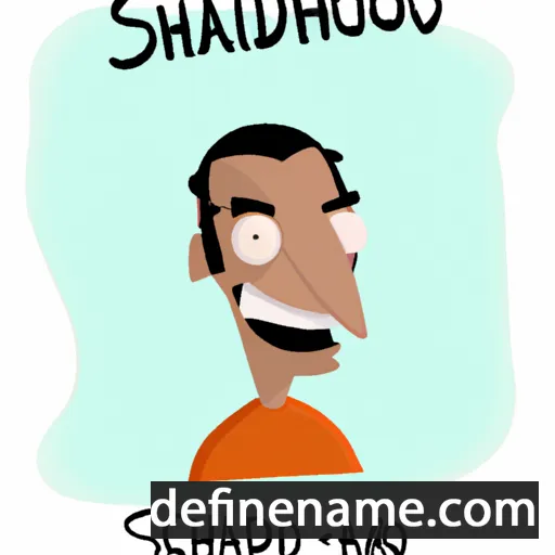 cartoon of the name Shardool