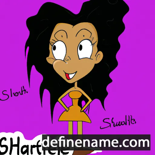 Sharlett cartoon