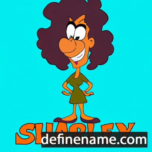 cartoon of the name Sharley