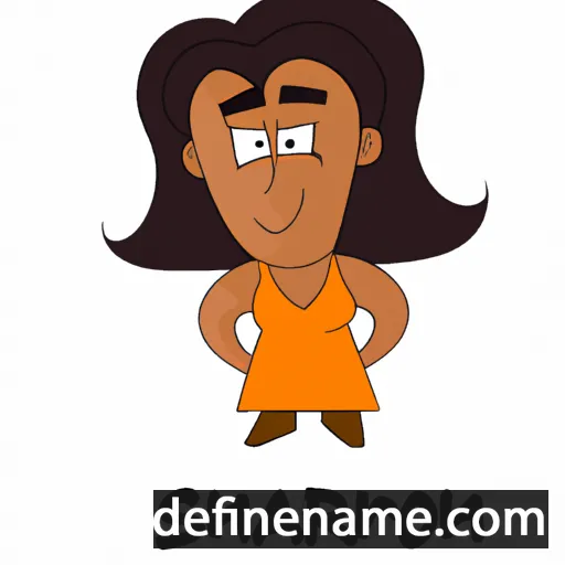 cartoon of the name Sharn