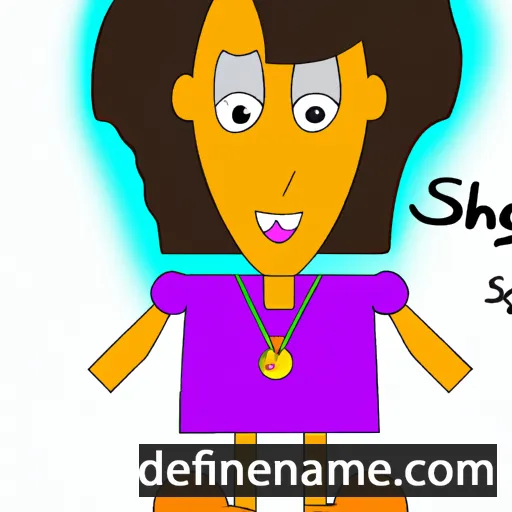 cartoon of the name Shary