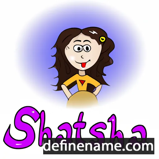 cartoon of the name Shatasha