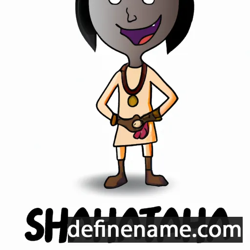 cartoon of the name Shatrughna