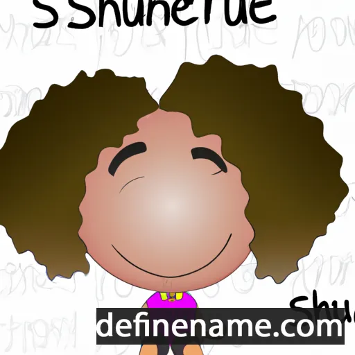 Shaunie cartoon